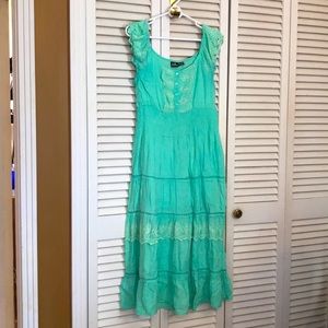 Mint Green Maxi dress size small
